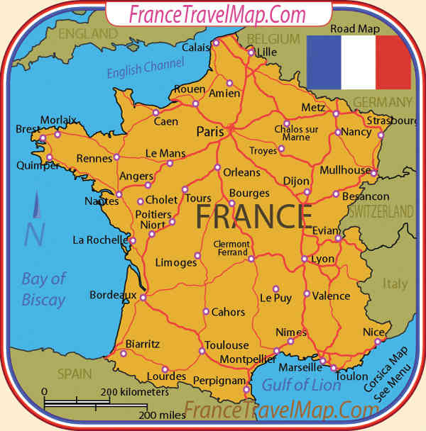 France Road Map